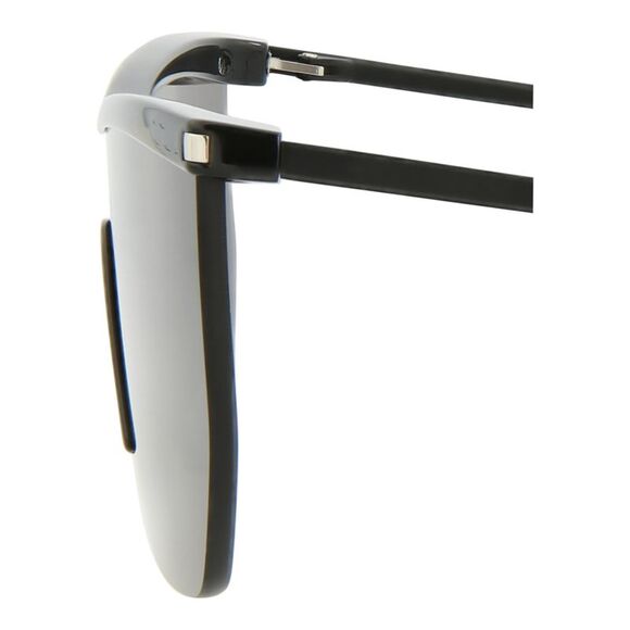 Saint Laurent Shield-Frame Injection Sunglasses Black Womens - Picture 4 of 6